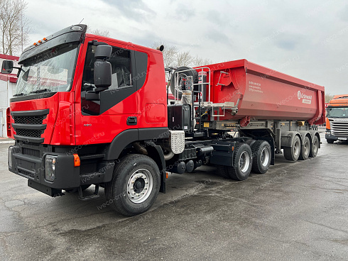 Седельный тягач АМТ N.V. 632911 (6x4) 480 л.с. шины 315/80R22.5 Гидрофикация