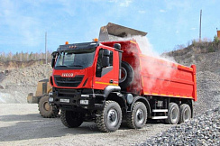 Самосвал  IVECO-AMT-753910-10 - полная масса 60 тонн