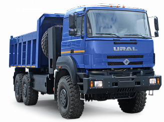 Самосвал УРАЛ CNG 63701К-3921 6x6, 407 л.с, 17800 кг