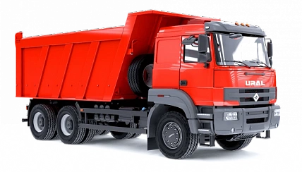 Самосвал УРАЛ С35510 6x4, 420 л.с, 21000 / 20850* кг