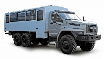 Вахтовый автобус УРАЛ NEXT 3255-5013-73 6x6, 283 л.с, 22 мест